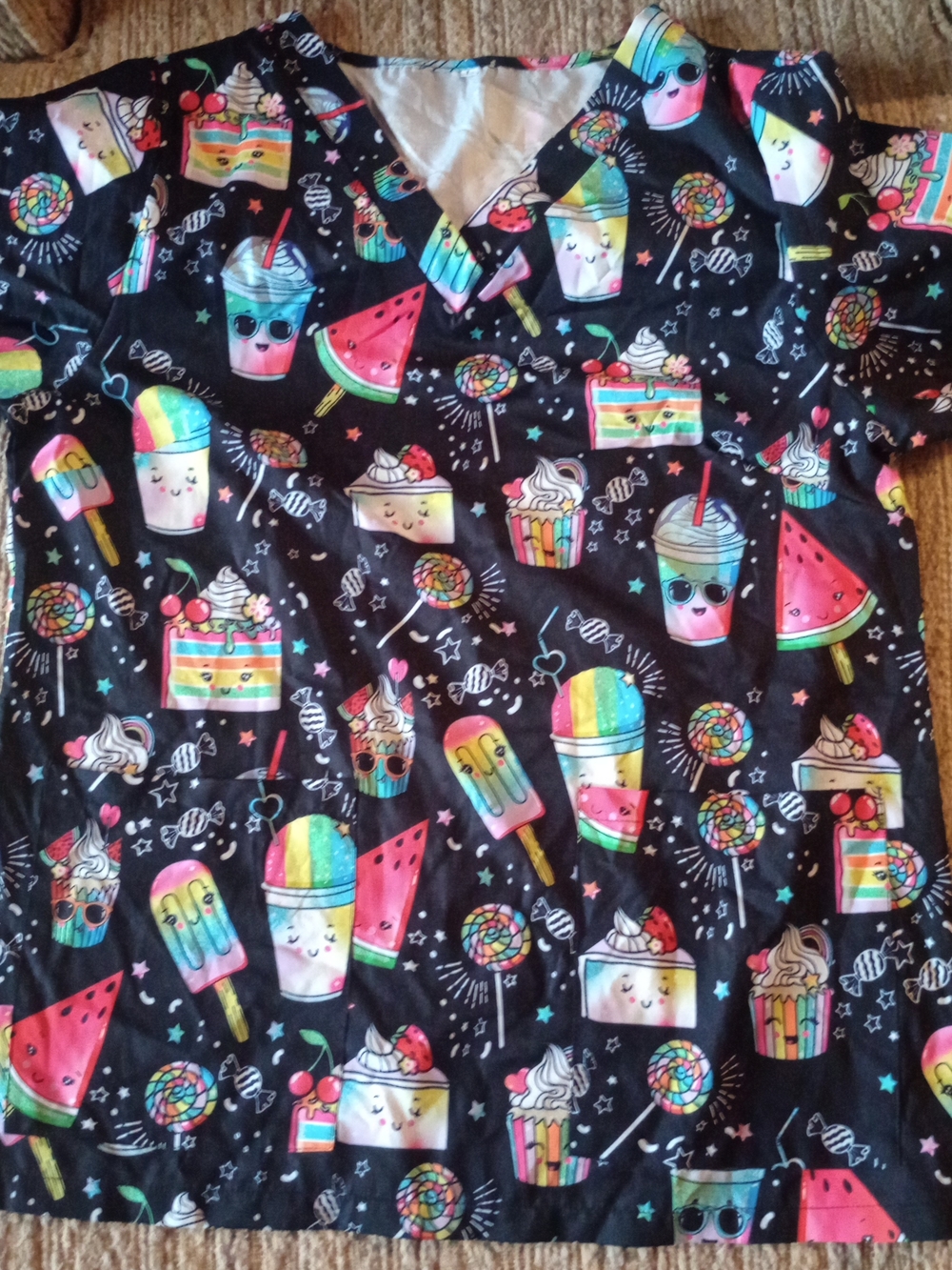 New Scrub Top Off Brand